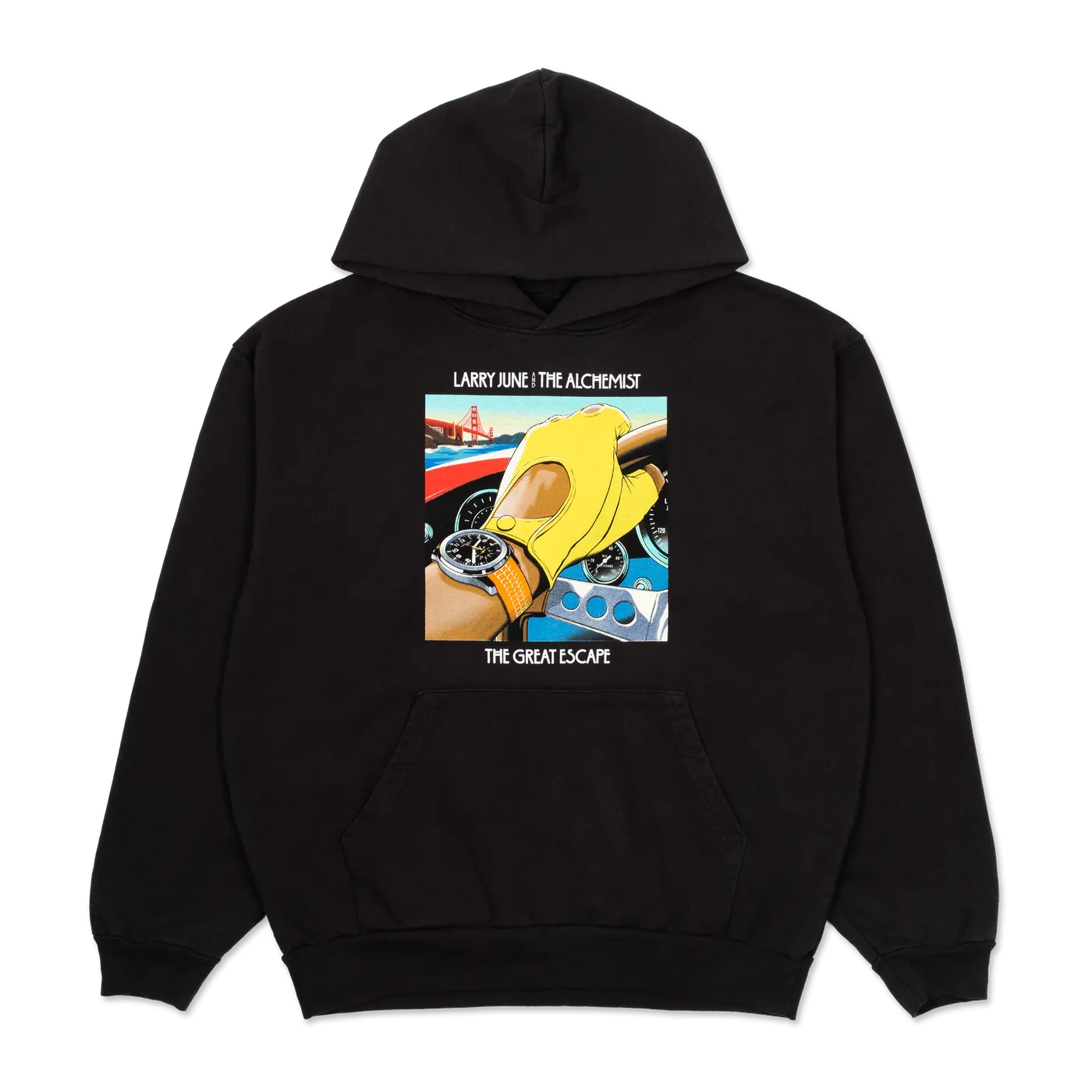 Larry June TGE Album Hoodie (Black)