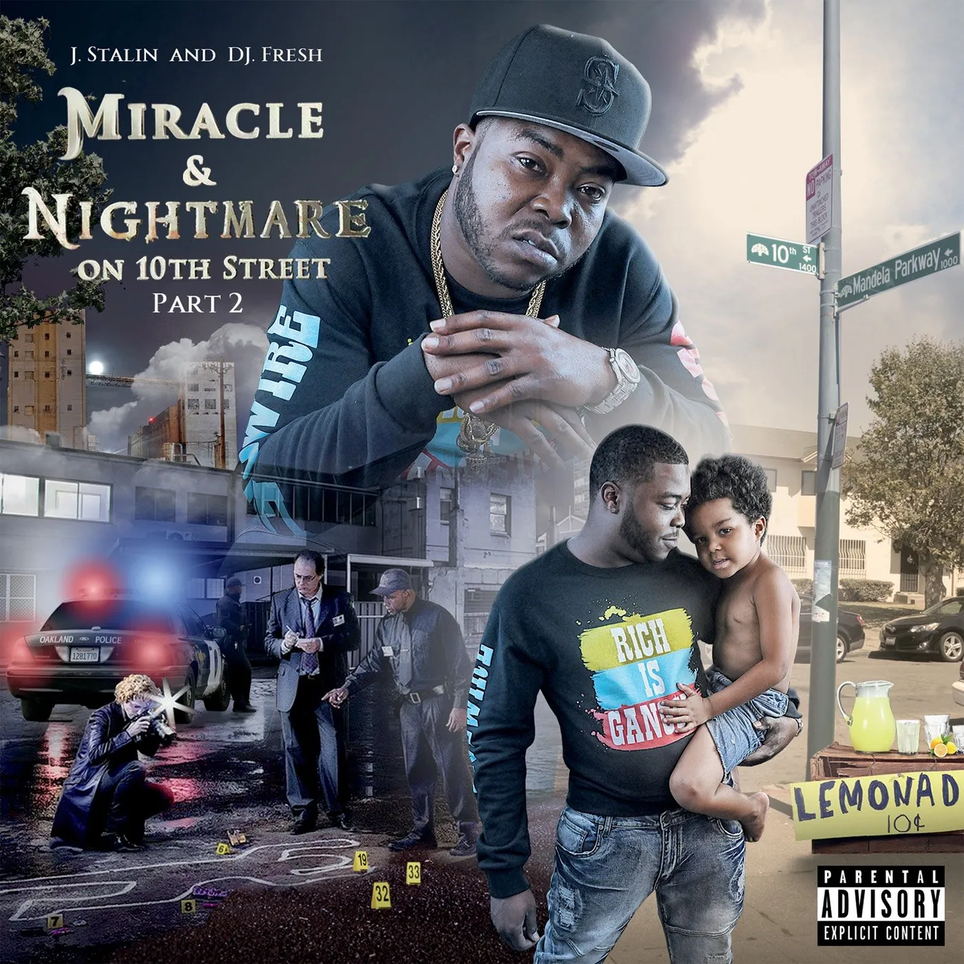 The Worlds Freshest & J. Stalin J Stalin & DJ Fresh - Miracle and Nightmare On 10th Street Pt. 2 (CD)