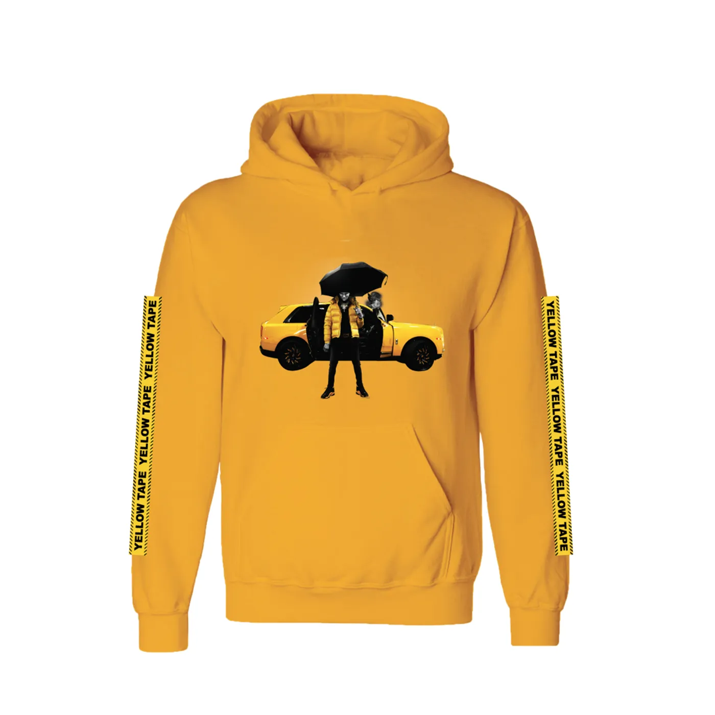 Key Glock - YT- Yellow-Gold Hoodie + Download