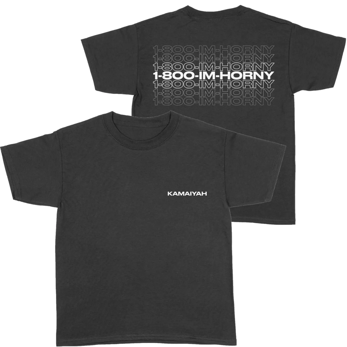 Kamaiyah - 1-800 - Black Tee + Album Download