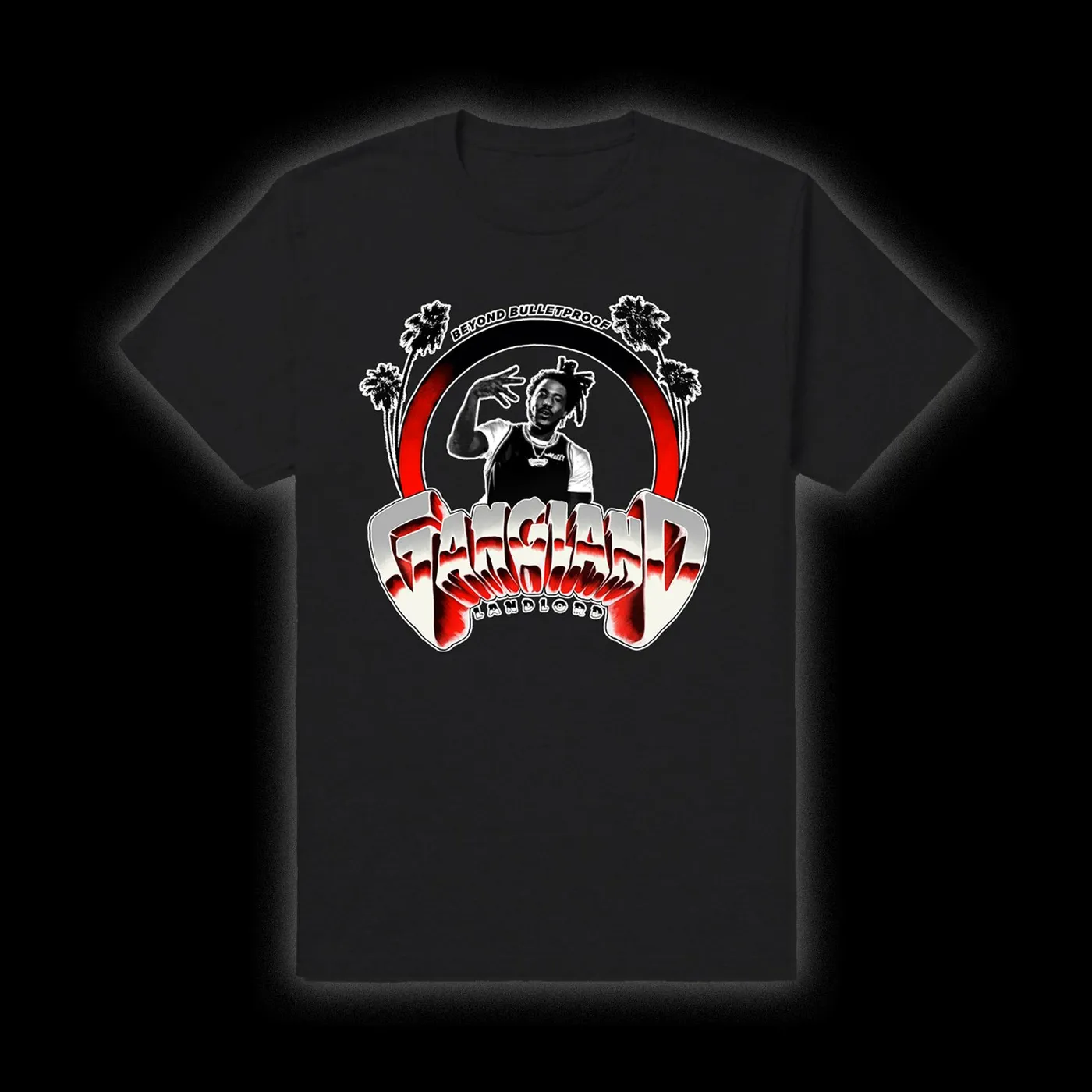 MOZZY - California Gangland Black Tee