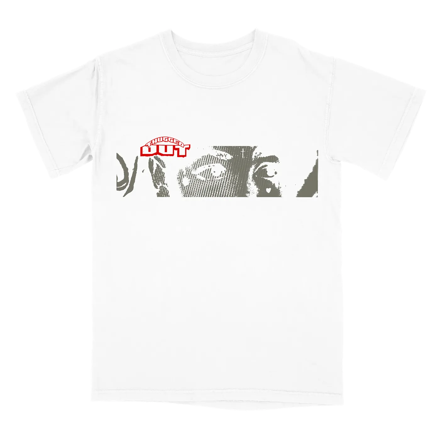 Yhung T.O. - Thugged Out Eyes White T-Shirt + Download