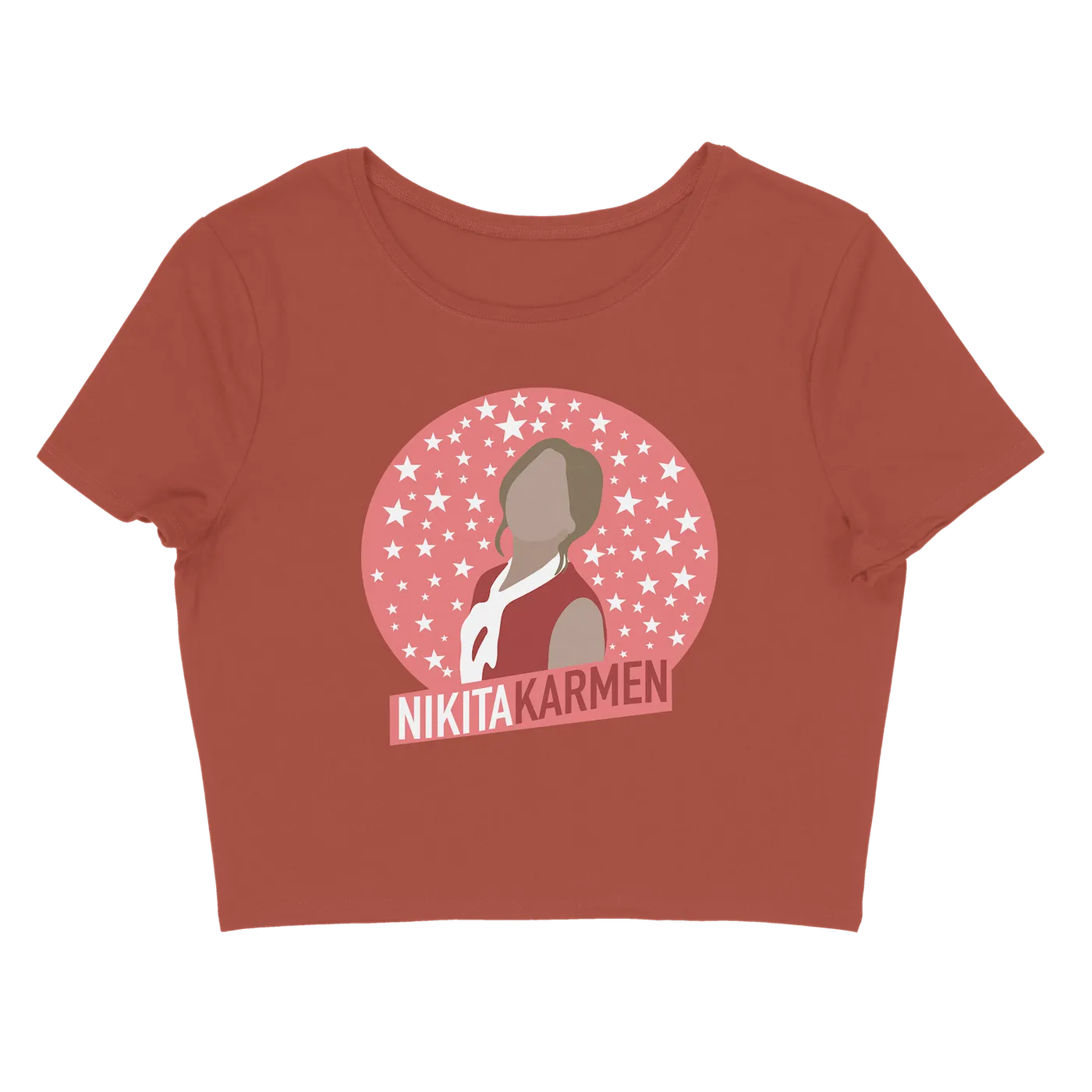 Nikitakarmen Nikita Karmen - Mauve Crop Tee