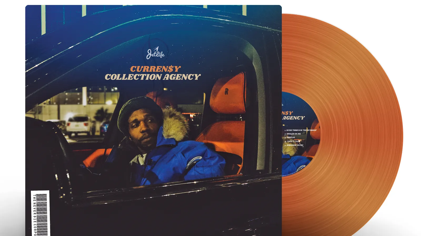 新品LP CURREN$Y　COLLECTION (ORANGE VINYL) Curren$y - Collection Agency Vinyl (ORANGE) – EMPIRE