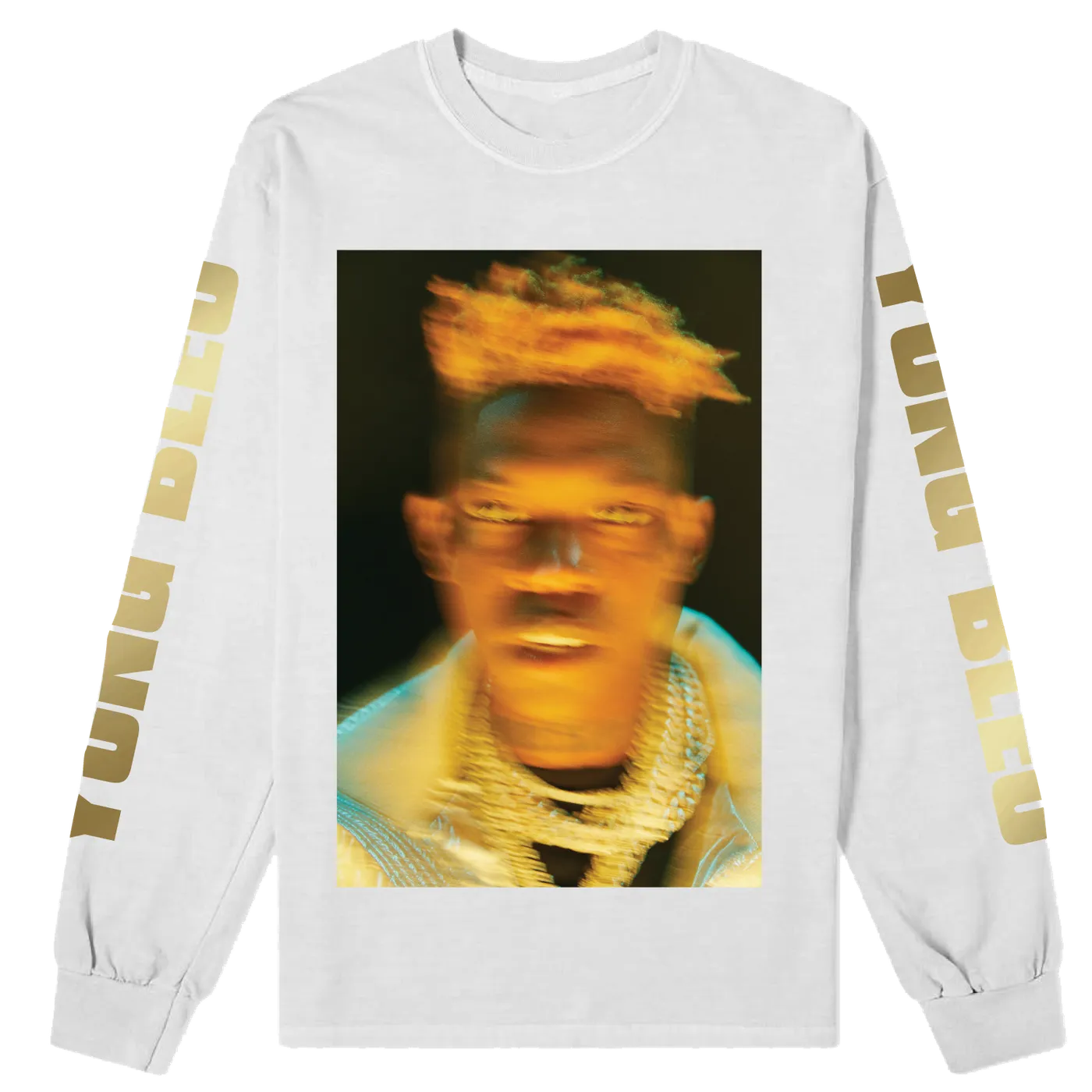 Yung Bleu - Lunar LS T-Shirt (White)