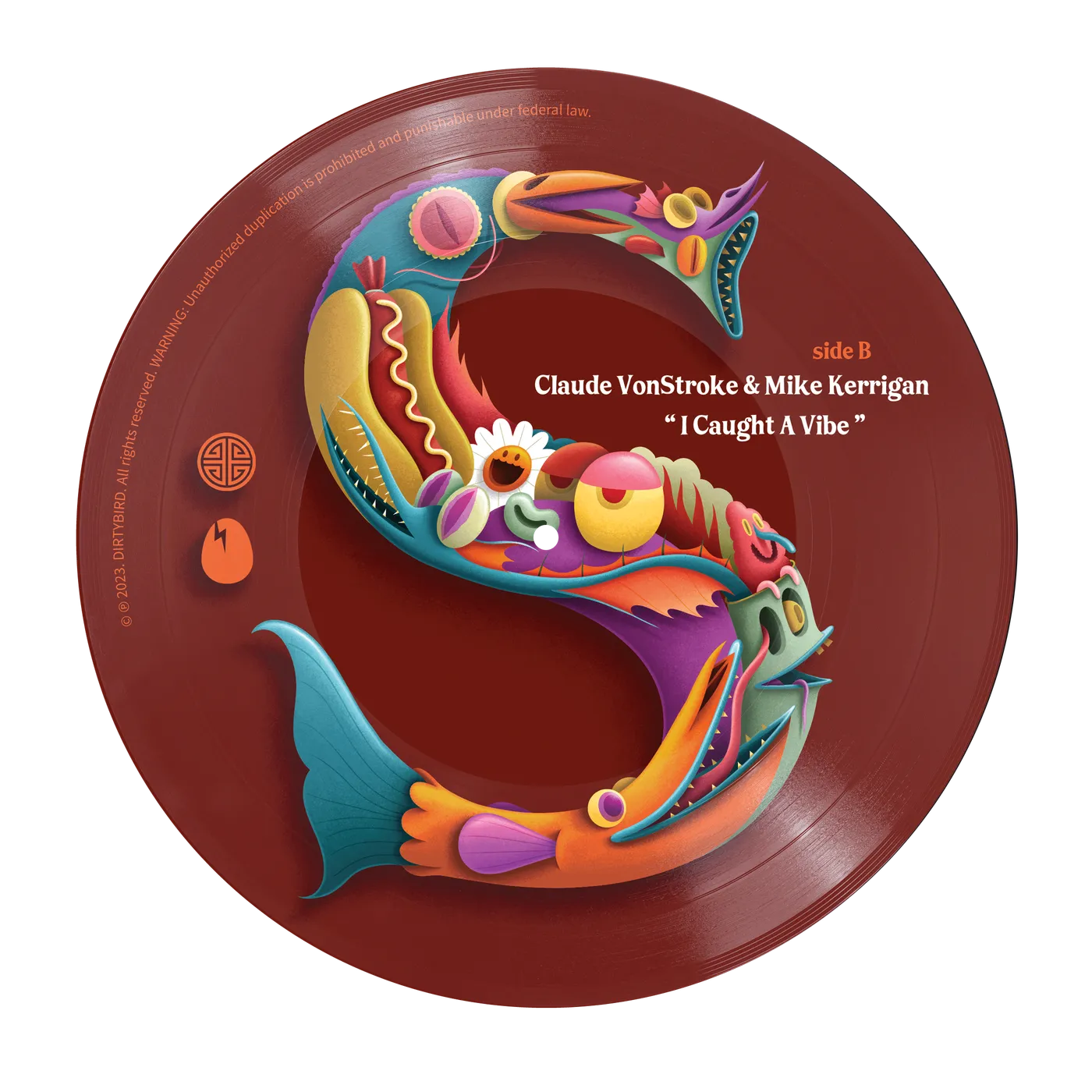 Claude VonStroke & Mike Kerrigan 415 Day (2023) 7" Picture Disc Vinyl - I'm Solo/I Caught A Vibe