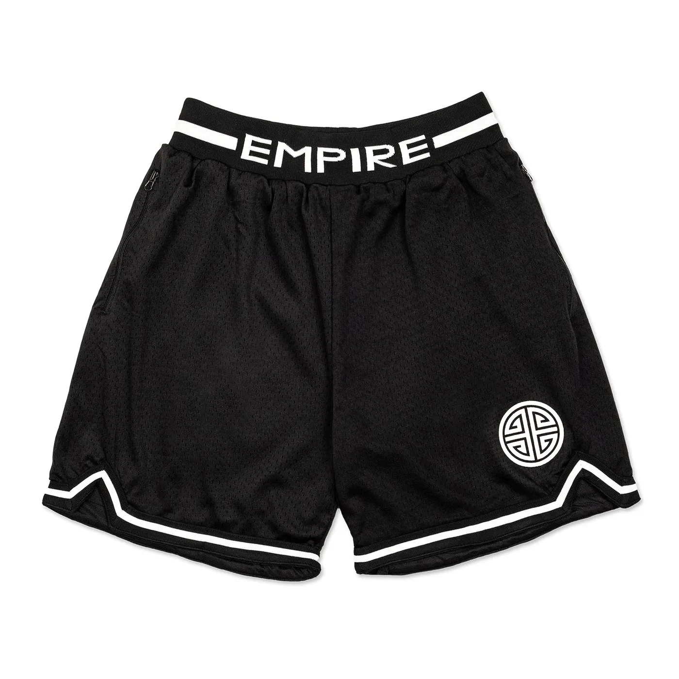 Empire Merch EMPIRE Hoop Shorts (Black/White)