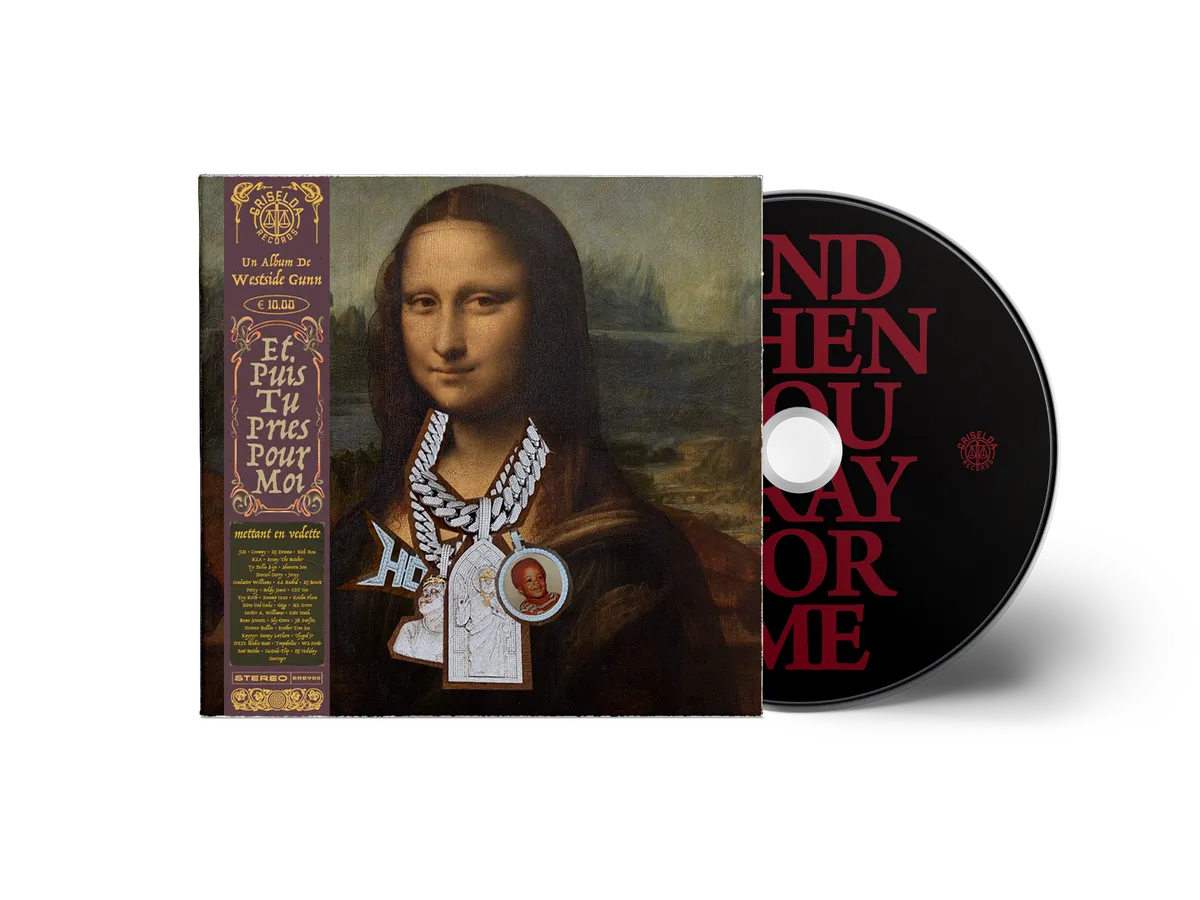 Westside Gunn - AND THEN YOU PRAY FOR ME CD - Mona Lisa Cover