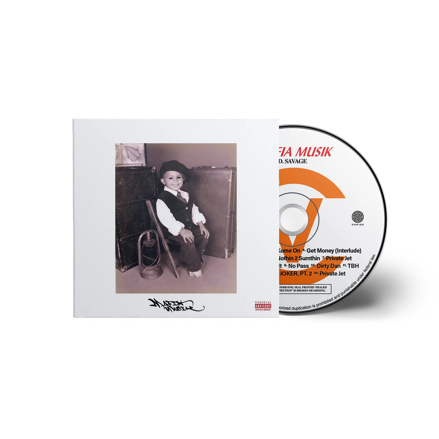 D Savage D. Savage - Mafia Musik CD