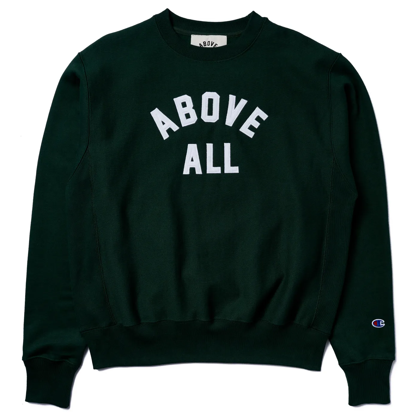 Above All Felt Logo Crewneck
