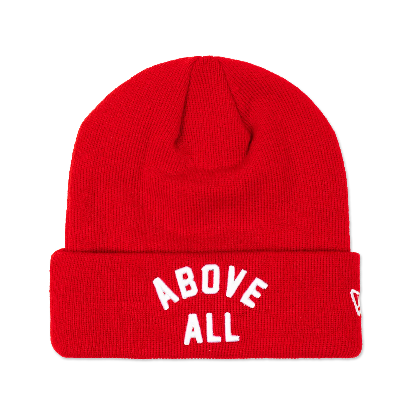 Above All AA Logo New Era Beanie (Red)
