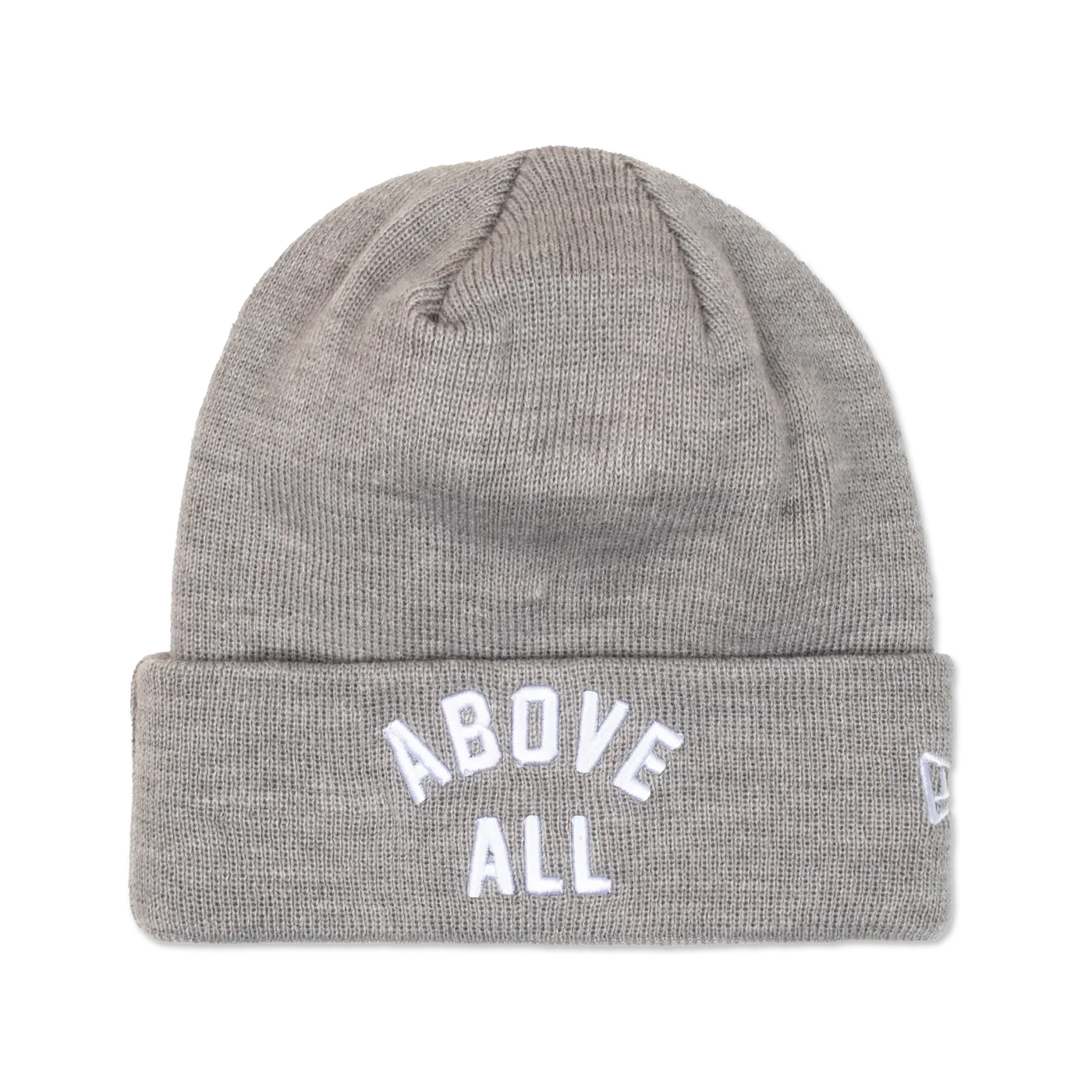 Above All AA Logo New Era Beanie (Grey)