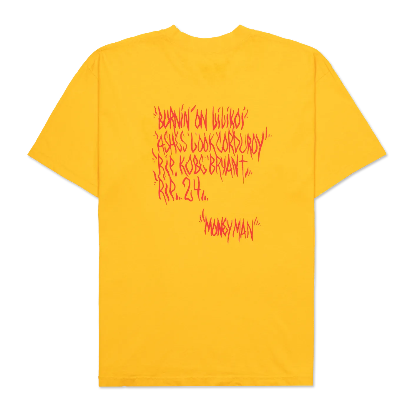 Money Man XXIV Yellow Shirt