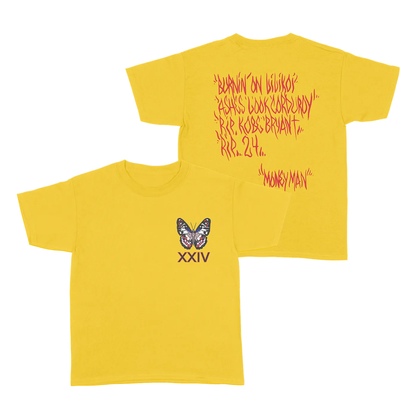 Money Man XXIV Yellow Shirt