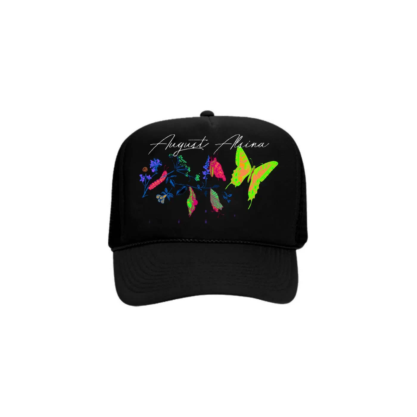 August Alsina Transitions Black Trucker Hat