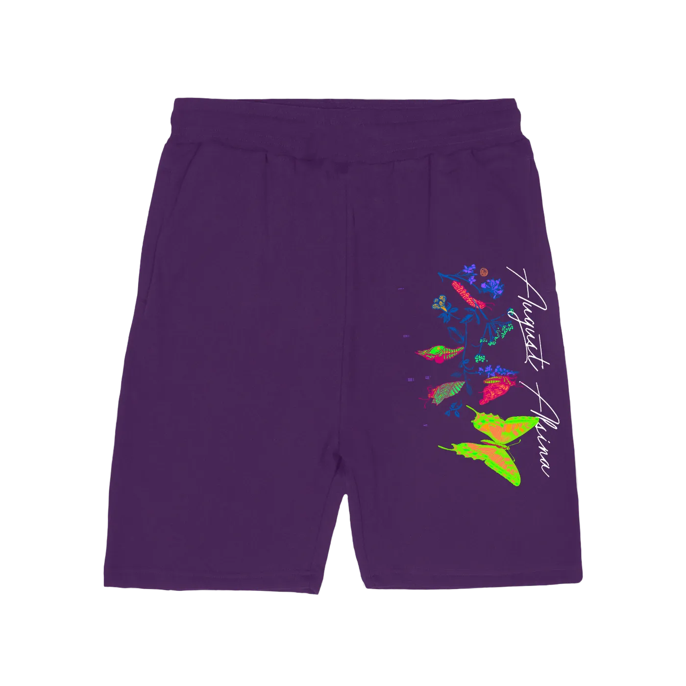 August Alsina Transitions Purple Shorts + Download