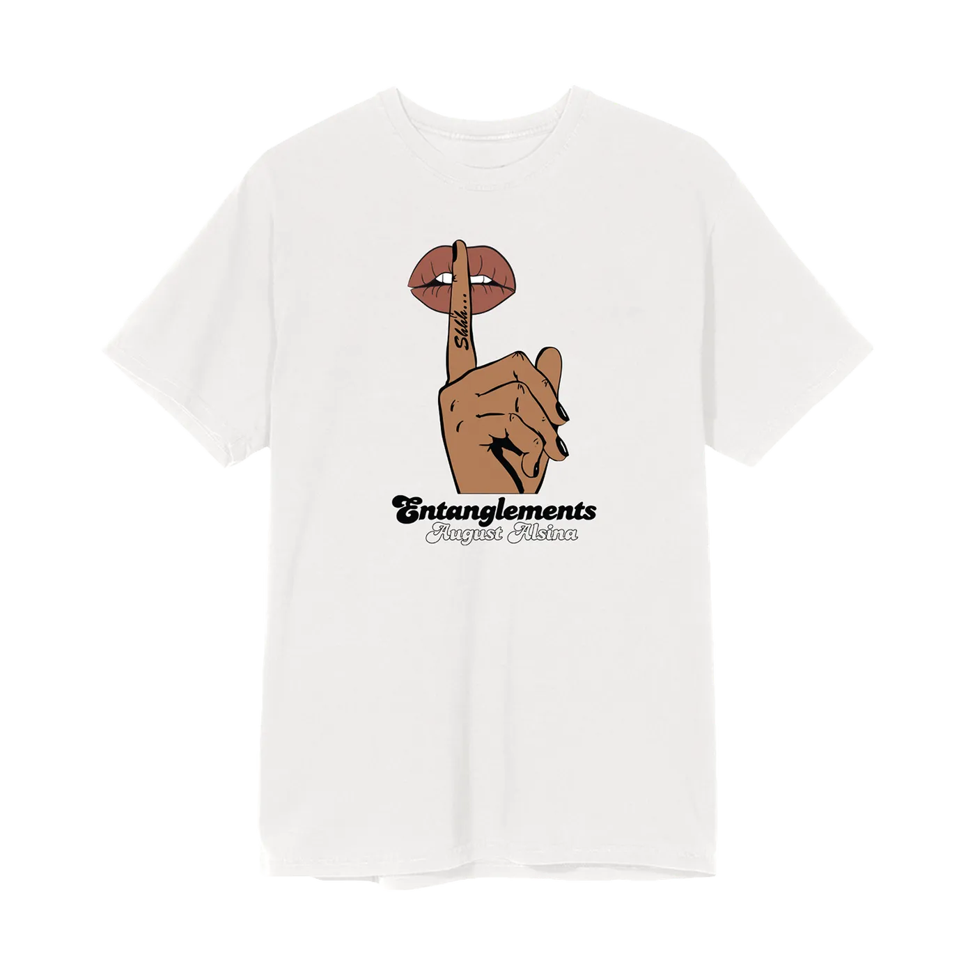 August Alsina Entanglements Whisper White T-Shirt