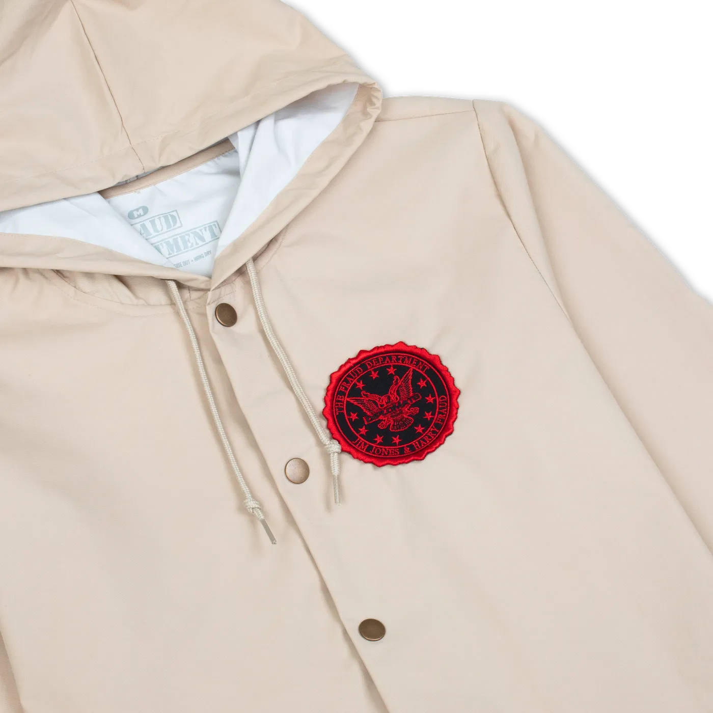 Jim Jones Fraud Department Work Jacket - Khaki