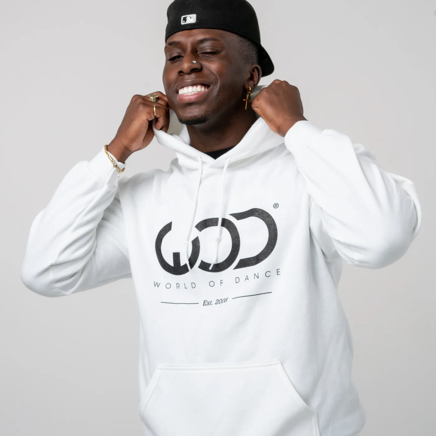 World of Dance Records Store World of Dance White OG Hoodie