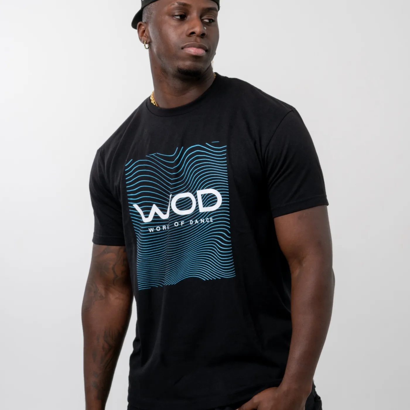 World of Dance Records Store World of Dance Black Wave Tee