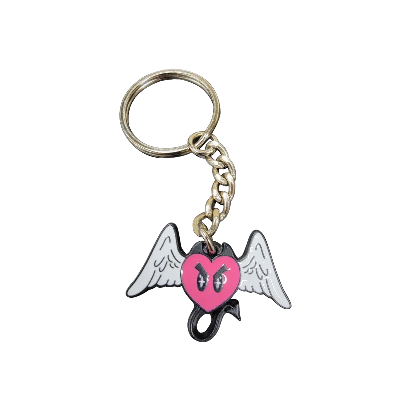Ellise Heart Enamel Keychain