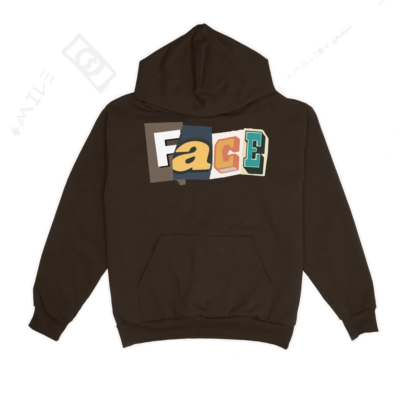 Babyface Ray FACE Hoodie (Brown)