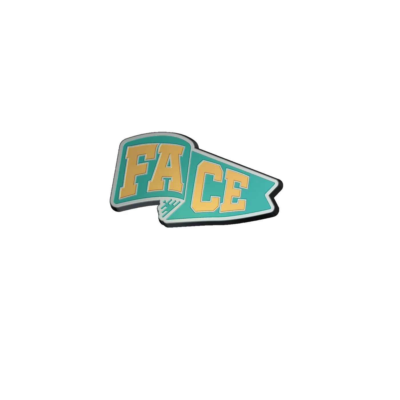 Babyface Ray FACE Lapel Pin