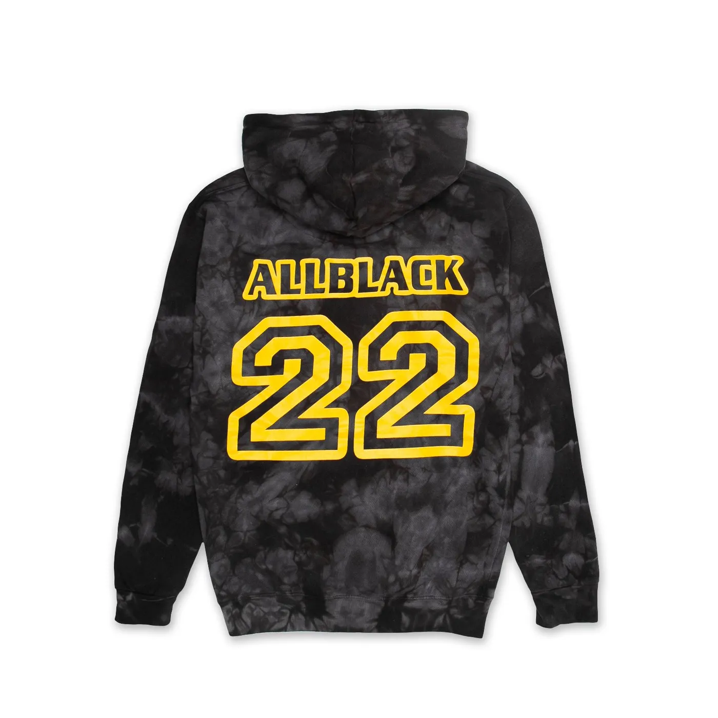 ALLBLACK TY4FWM Hoodie (Black Tie Dye)