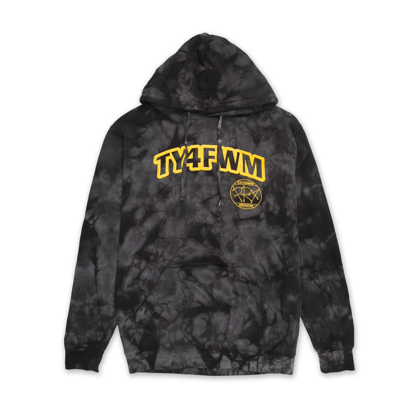 ALLBLACK TY4FWM Hoodie (Black Tie Dye)