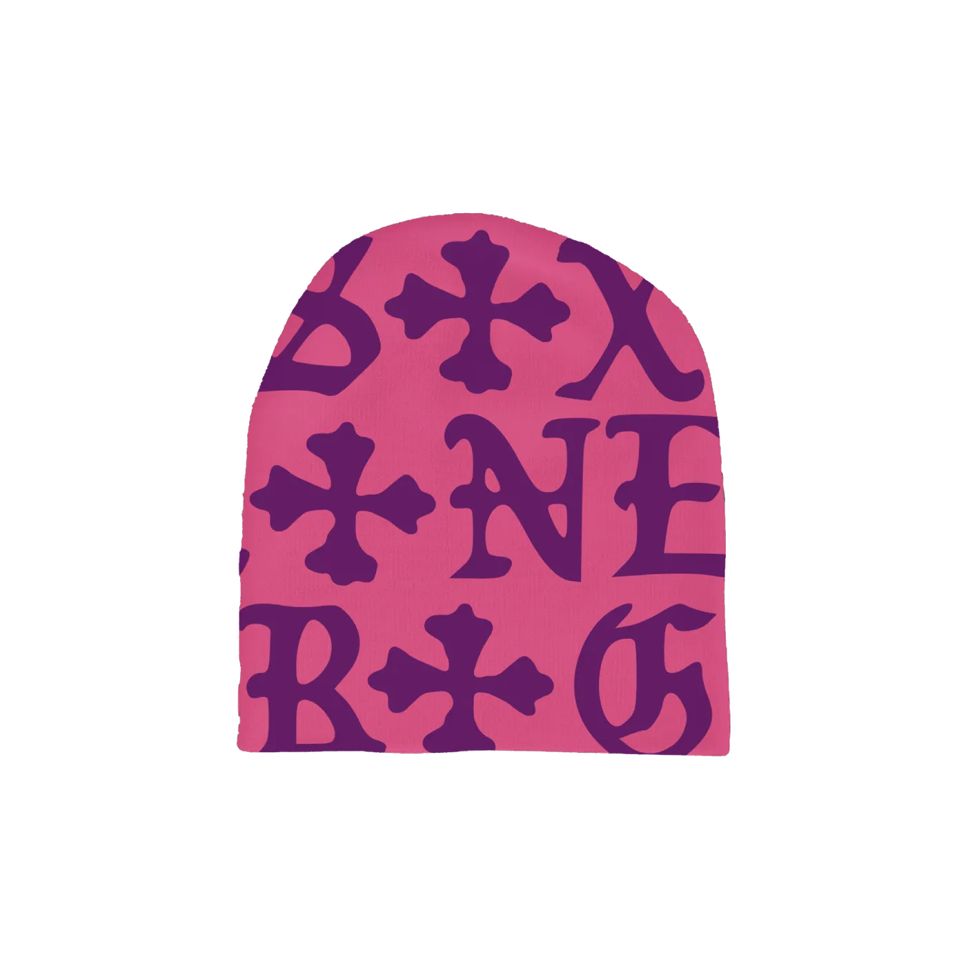 Flawless Lucki SMD Skully Beanie (Pink)