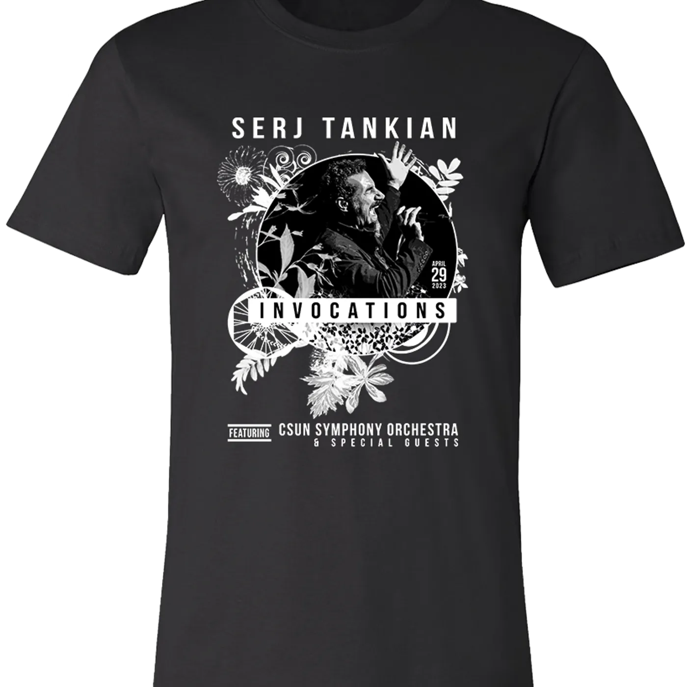Serj Tankian Men's | Invocations | Black Crew