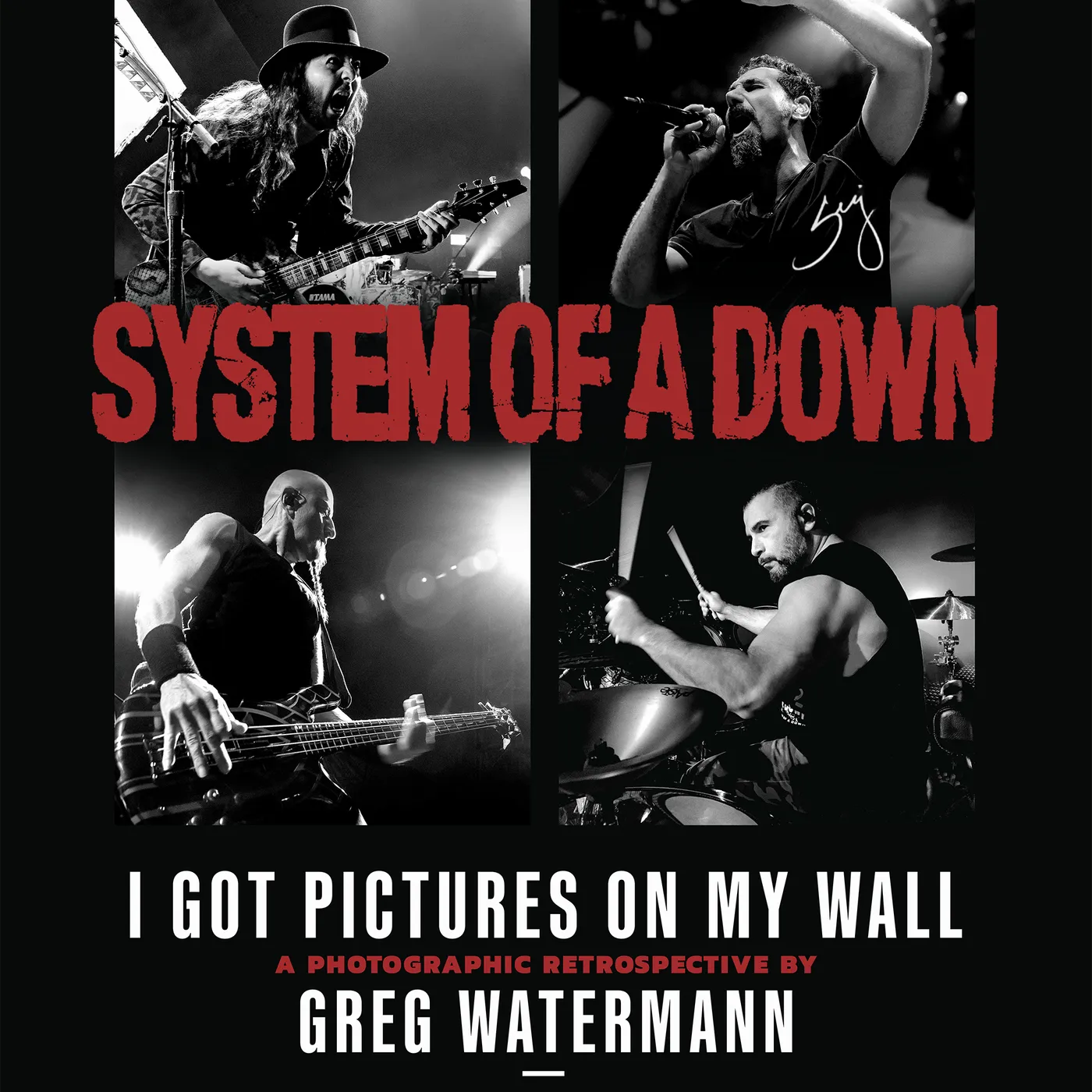 Serj Tankian System Of A Down - Pictures On My Wall - SIGNED BY SERJ - Limited Edition Event Poster