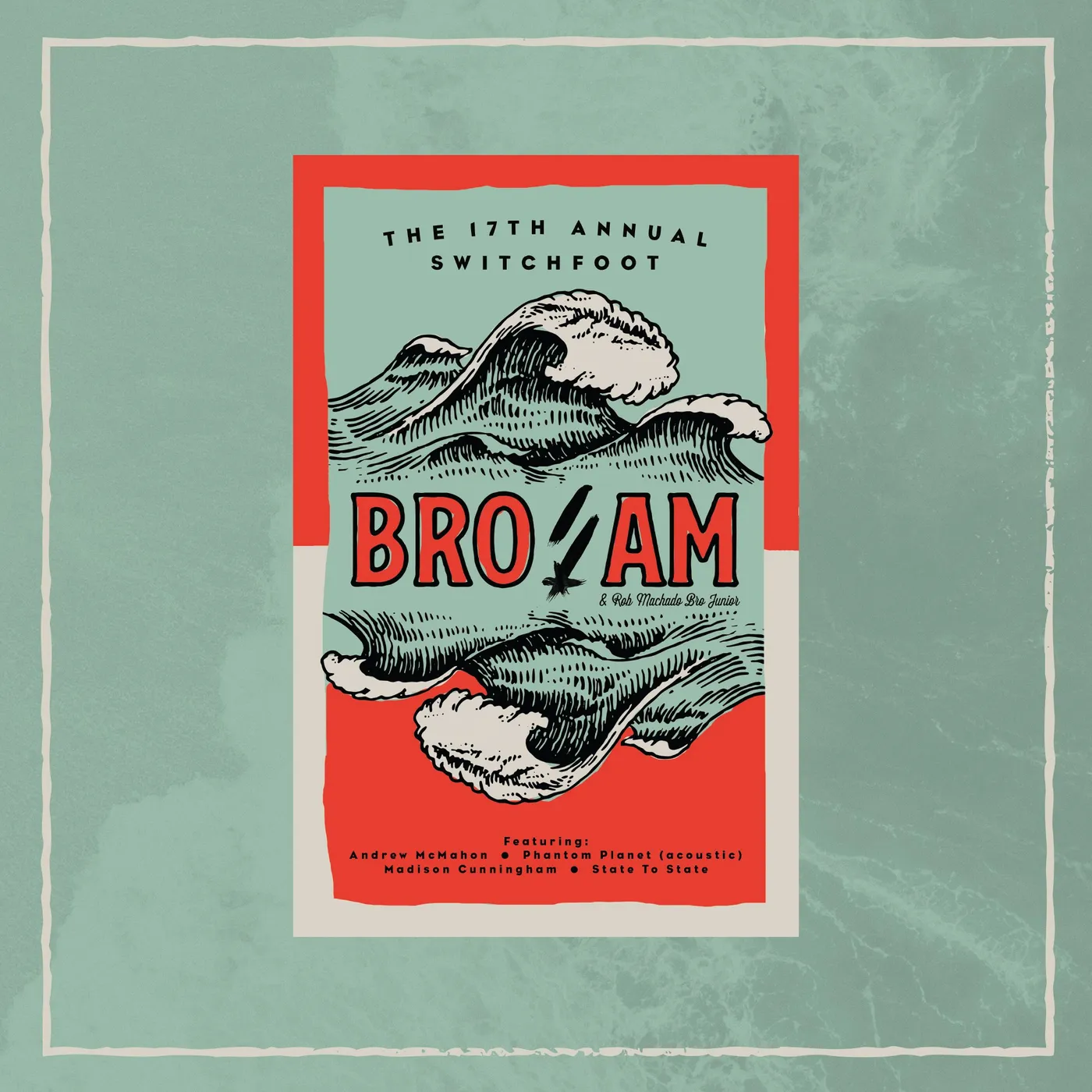 Switchfoot 17th Annual Bro-Am Poster