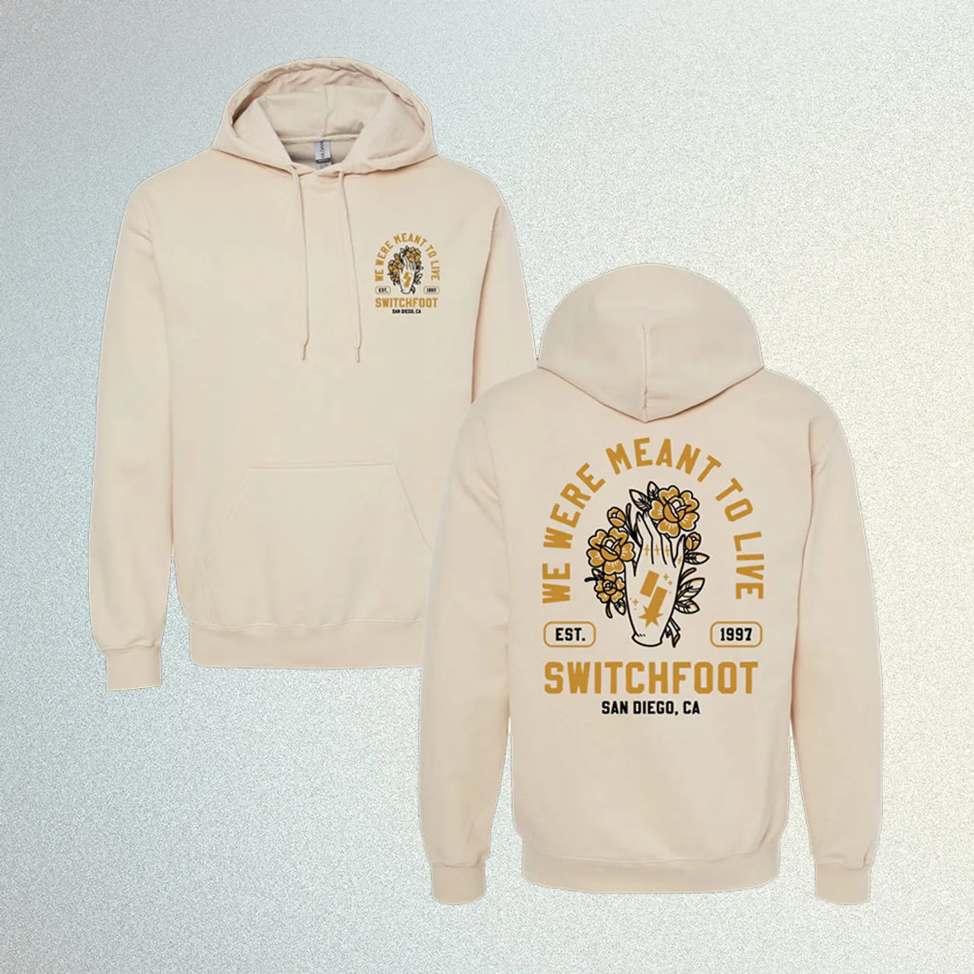 Switchfoot Meant To Live Hoodie (Cream)