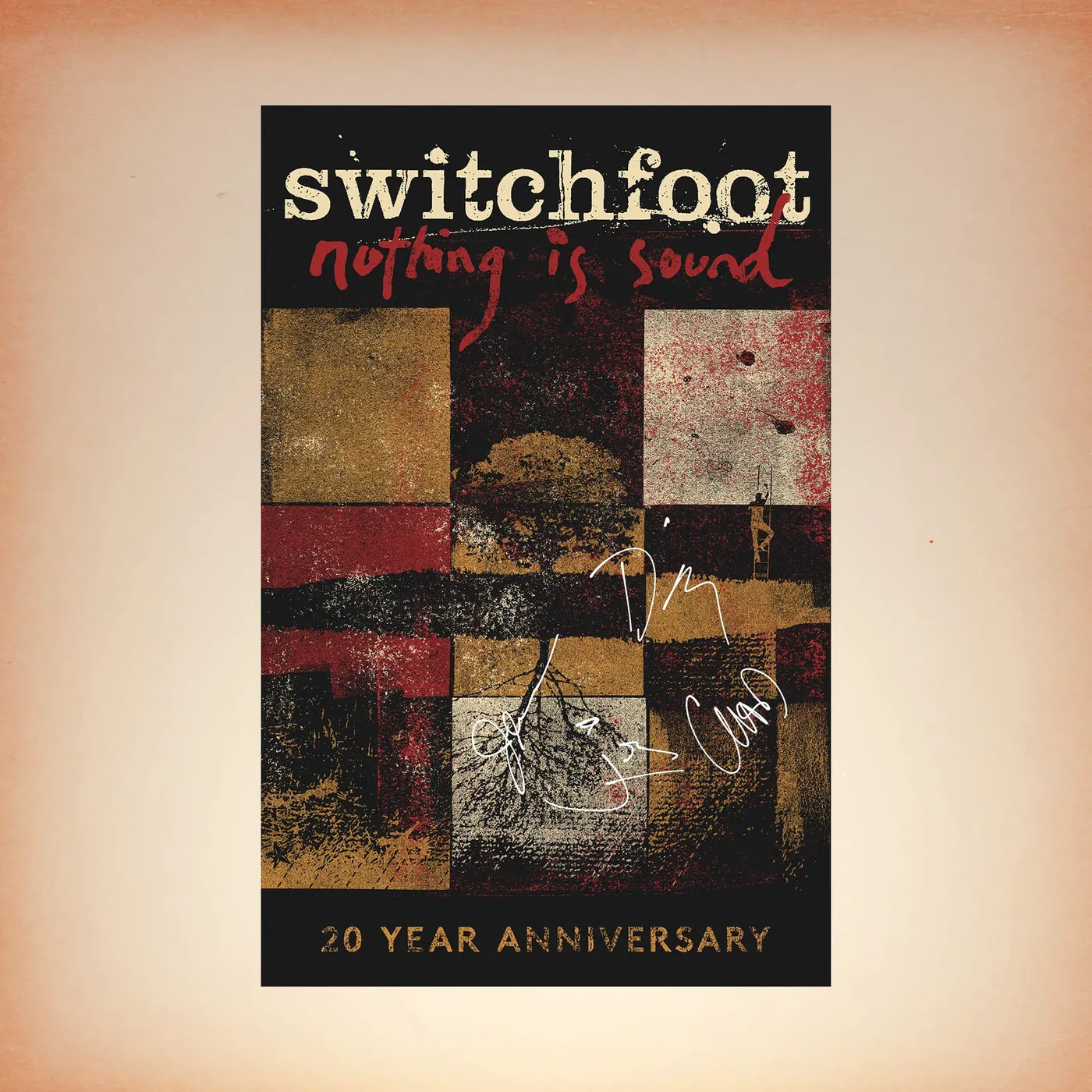 Switchfoot Autographed Nothing Is Sound 20th Anniversary Print (Ships 9/29)