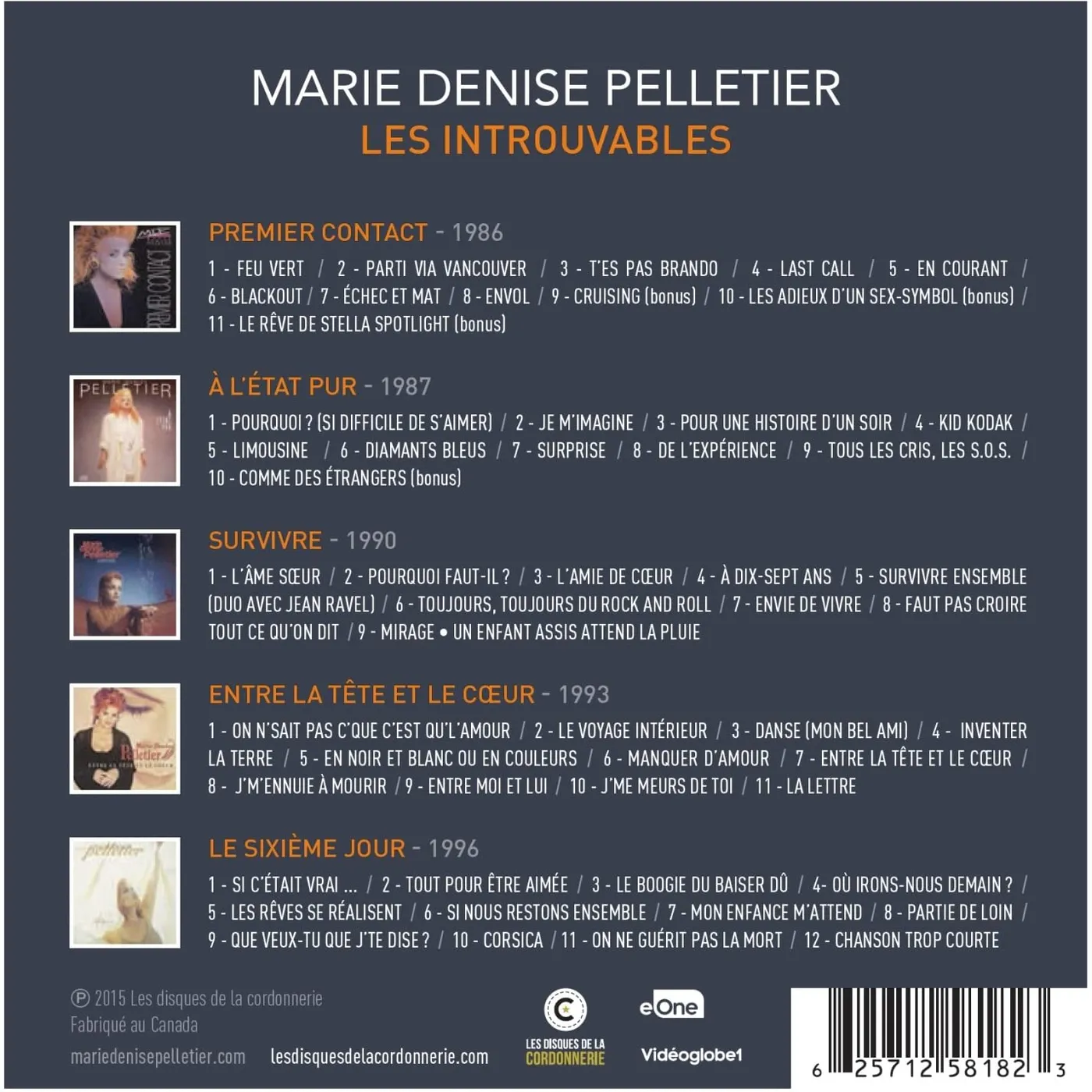 Marie Denise Pelletier / Les Introuvables - 5CD