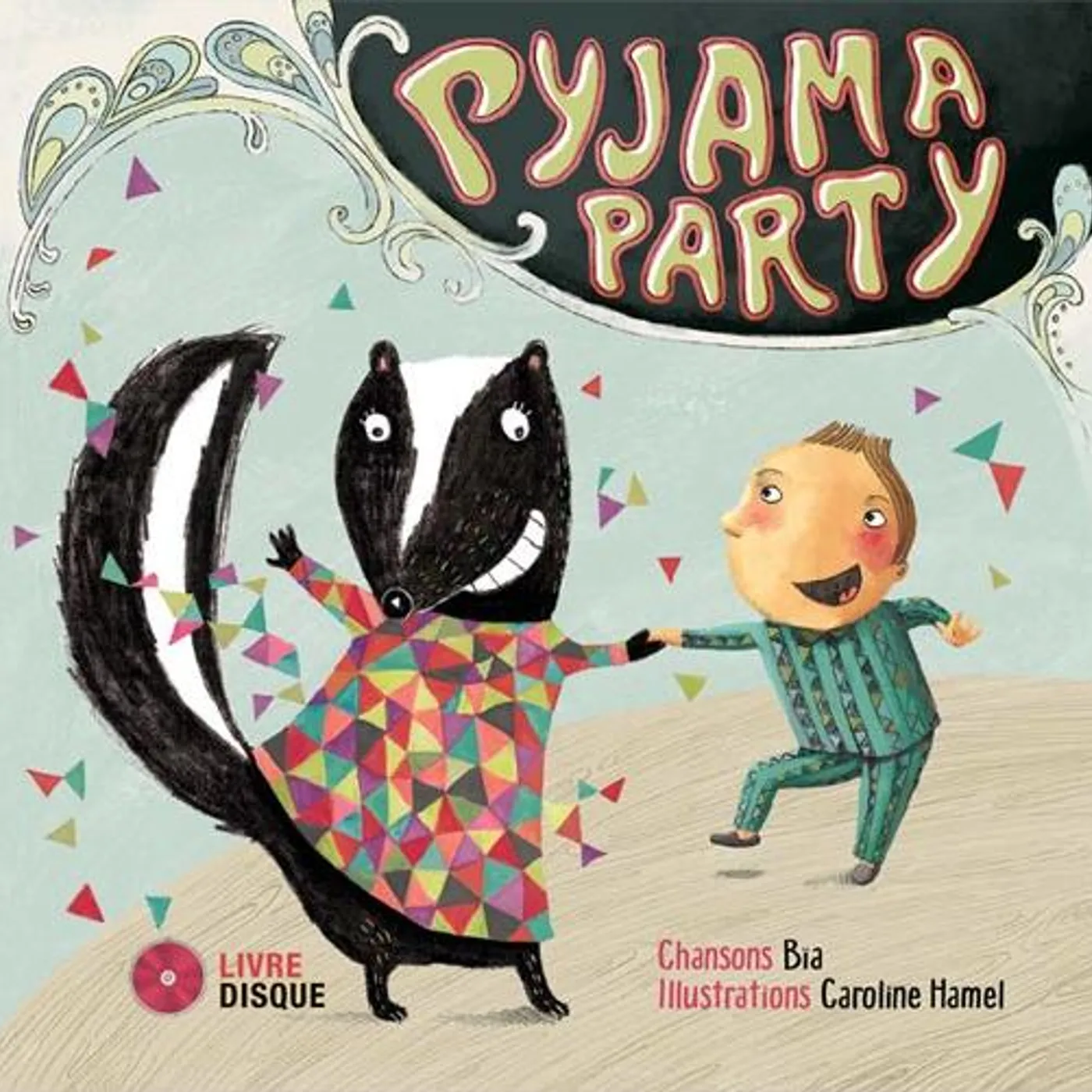 Bïa Pyjama Party - Livre-CD