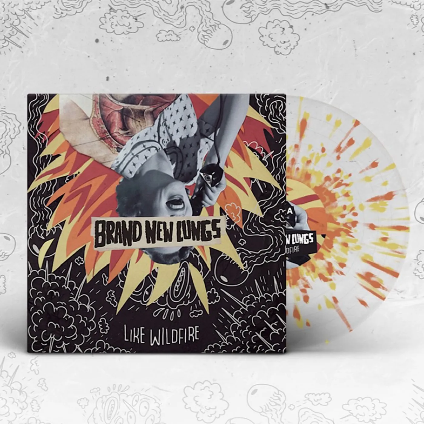 Brand New Lungs / Like Wildfire - LP Vinyl