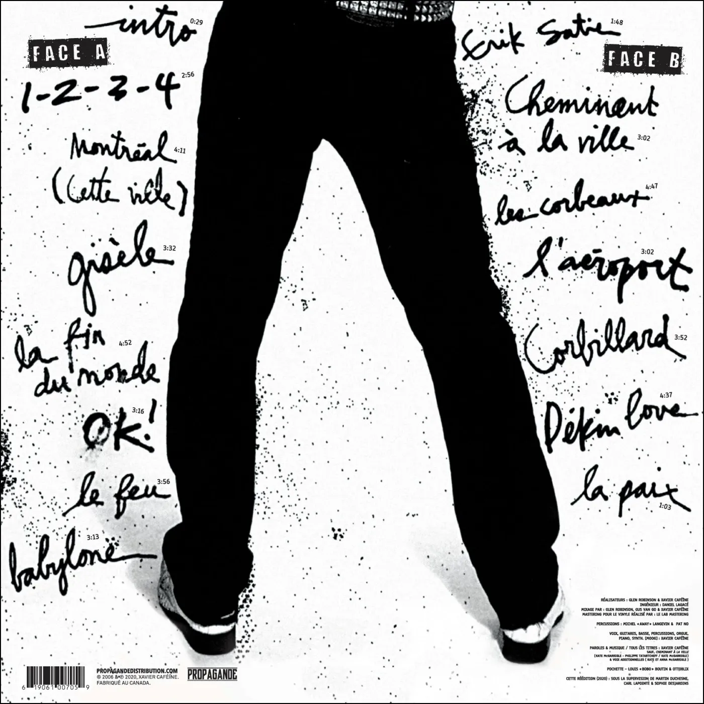 Xavier Cafeine Xavier Caféïne / Gisèle - LP Vinyle