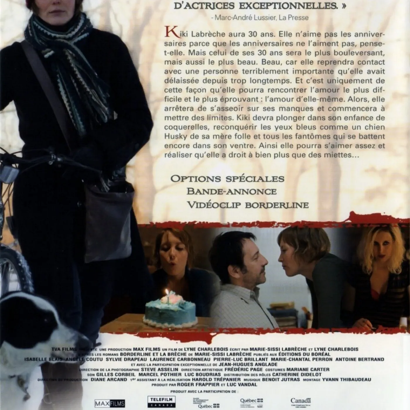 Annie Dufresne Borderline - DVD