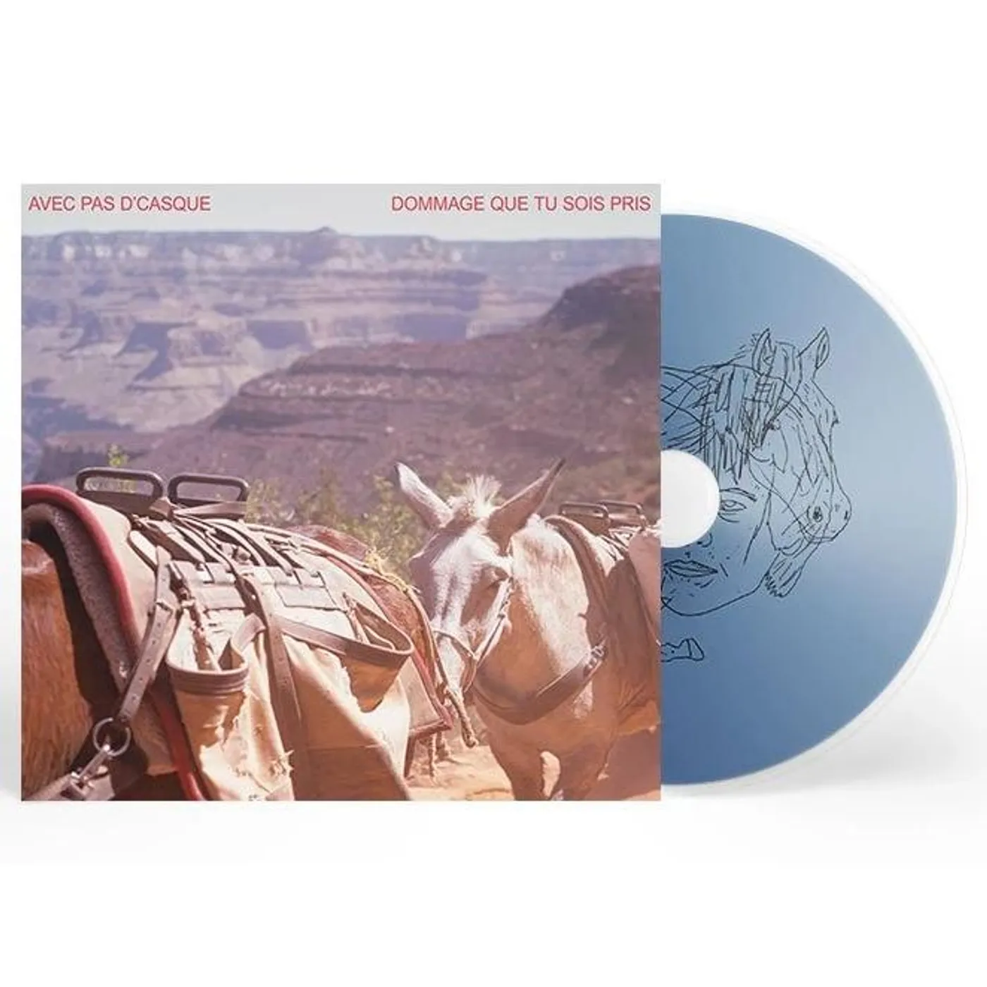 Avec pas d'casque / Dommage que tu sois pris (EP) - CD