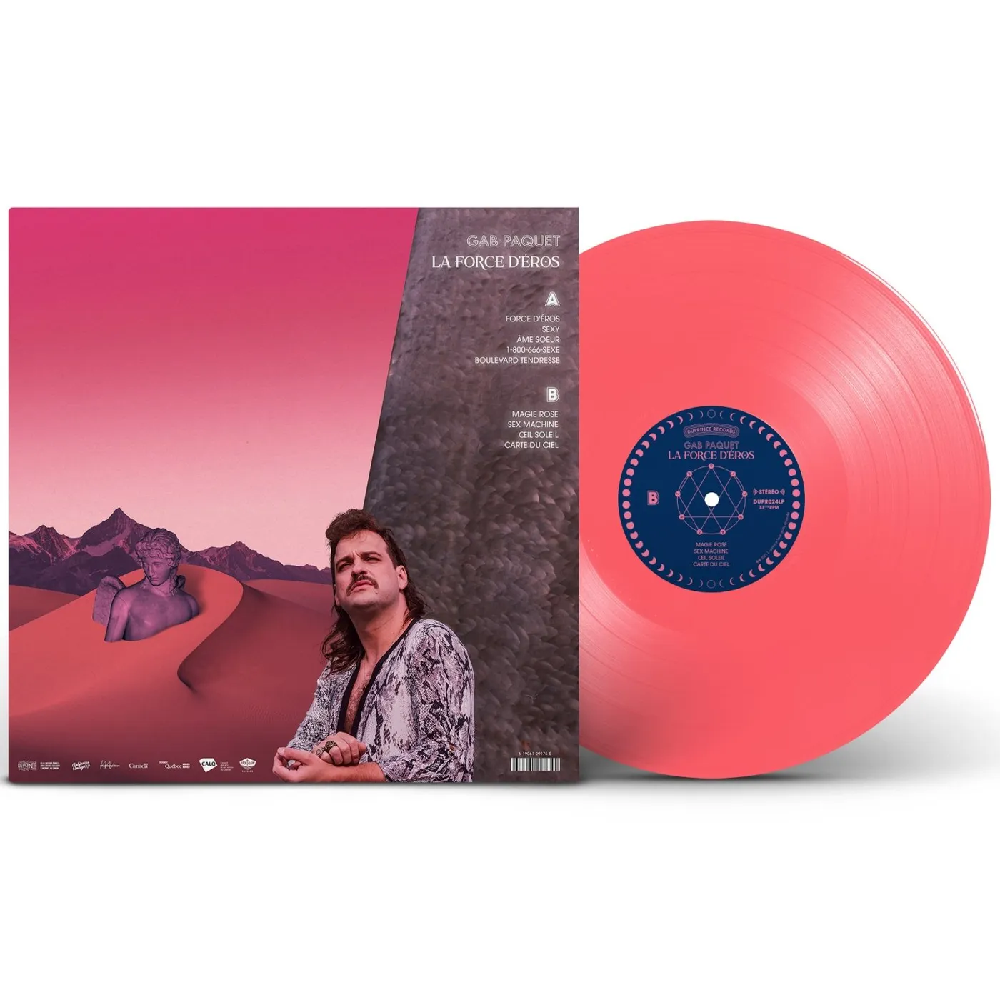 Gab Paquet / La force d'Éros - LP Vinyl