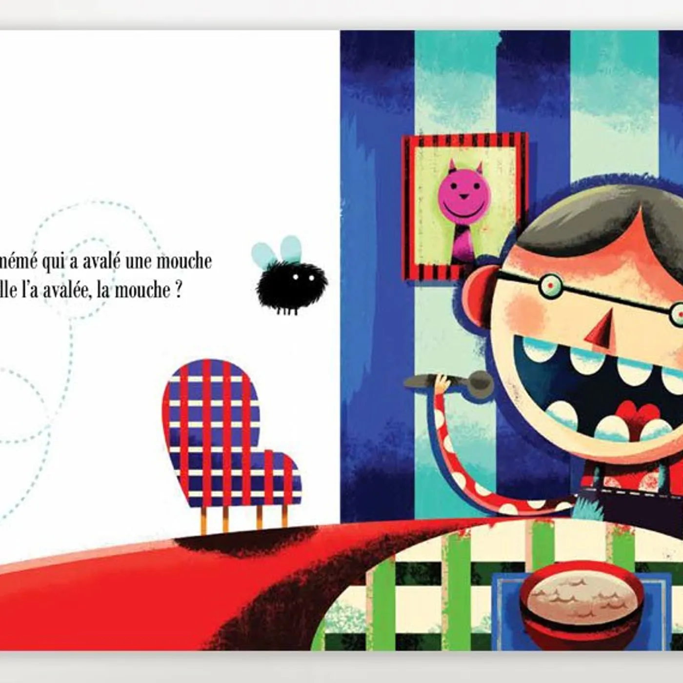 Alan Mills La mémé et la mouche - Livre-CD