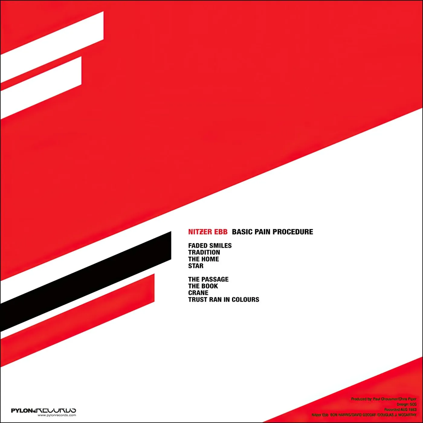 Nitzer Ebb / Basic Pain Procedure - Color LP Vinyl