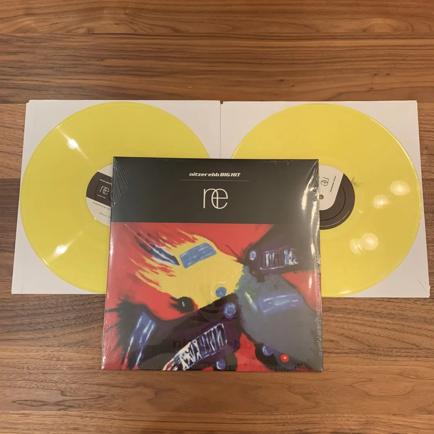 Nitzer Ebb / Big Hit (2018 Remaster) - Yellow 2LP Vinyl