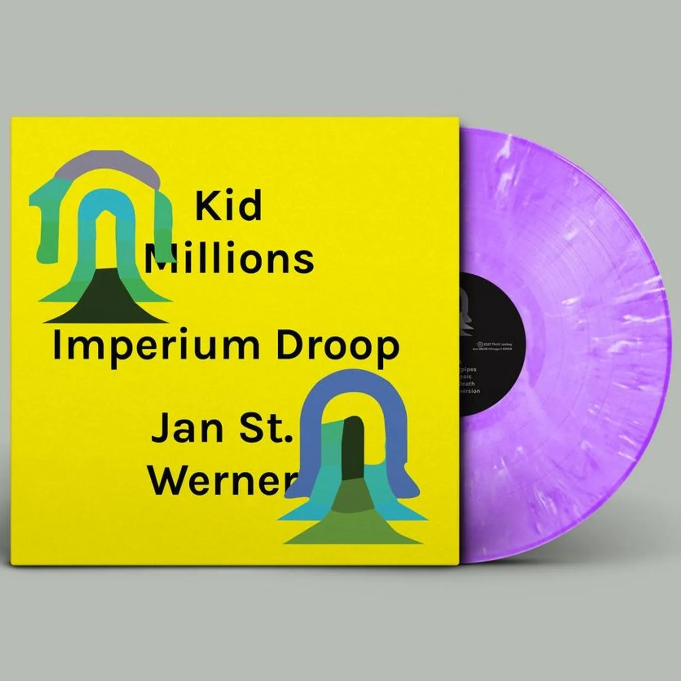 Kid Millions and Jan St. Werner / Imperium Droop - Purple w/ White LP Vinyl
