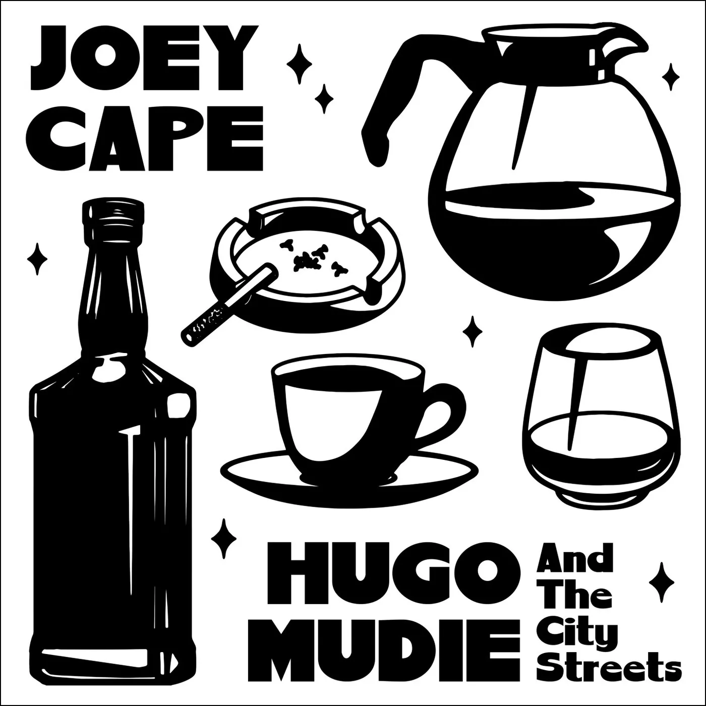 Joey Cape & Hugo Mudie and The City Streets / Split (EP) - 12" Vinyl