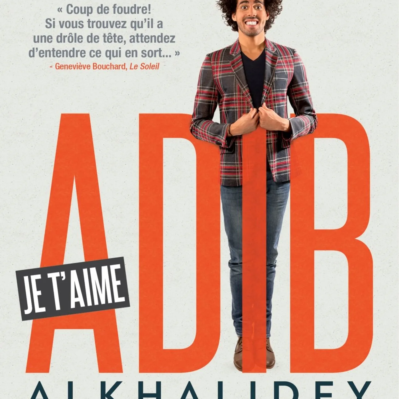 Adib Alkhalidey / Je t'aime - DVD