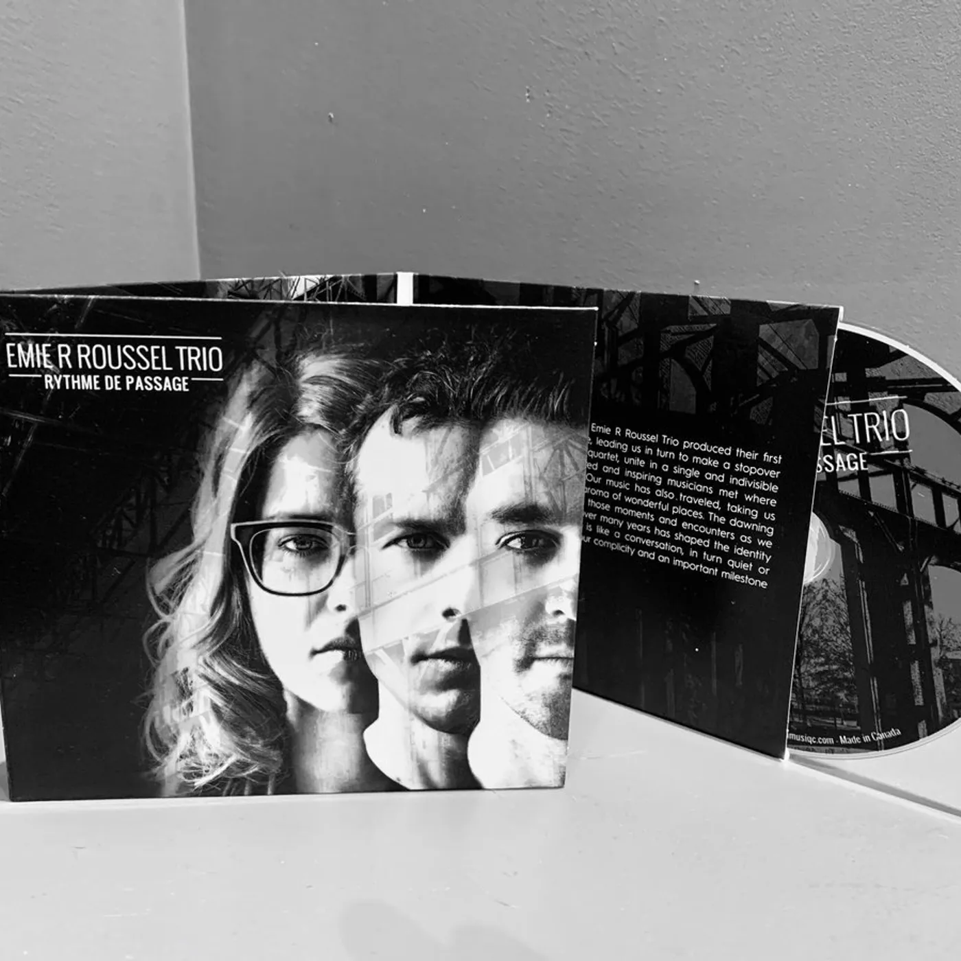 Emie R Roussel Trio / Rythme de passage - CD