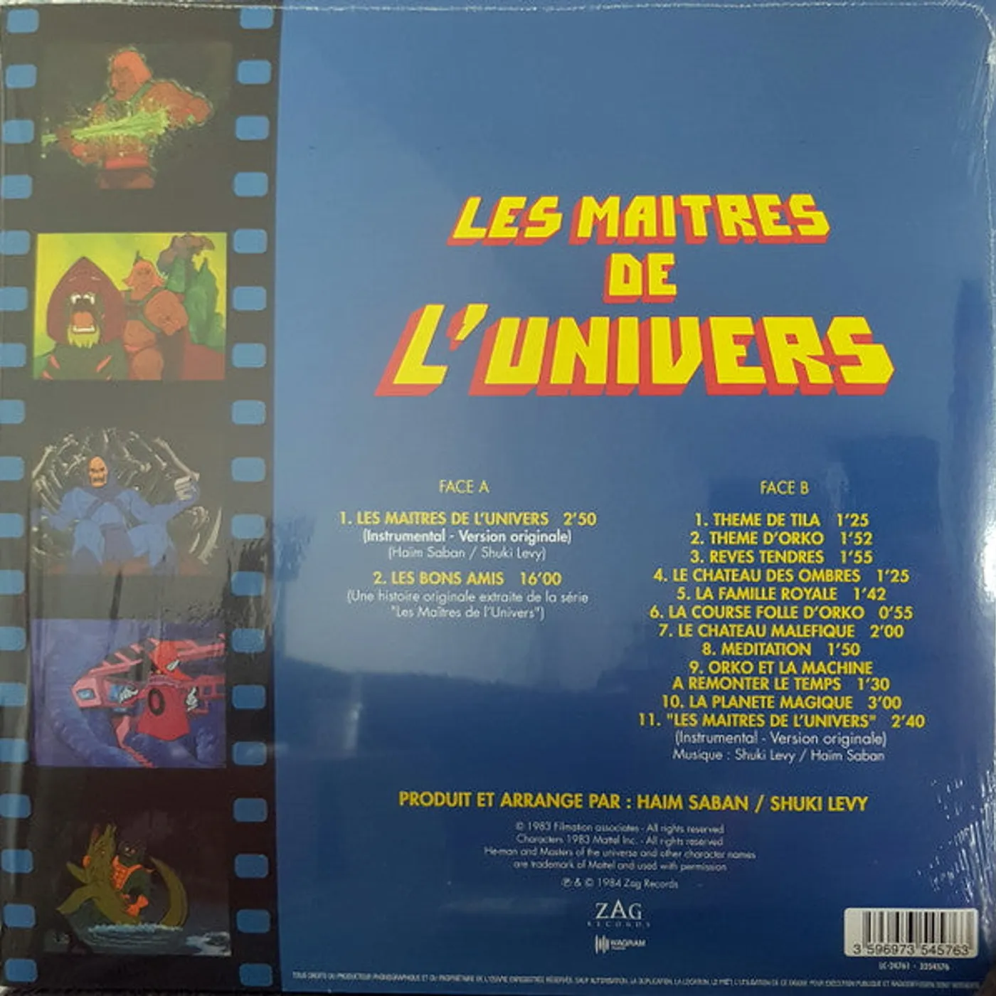 Apollo / Les maitres de l'univers (ost) - LP Vinyl